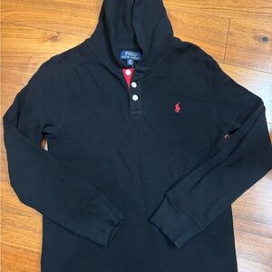 Polo by Ralph Lauren Black and Red Hoodie
